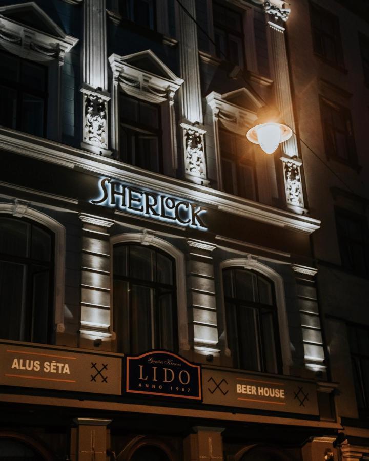 Sherlock Art Hotel Riga Bagian luar foto